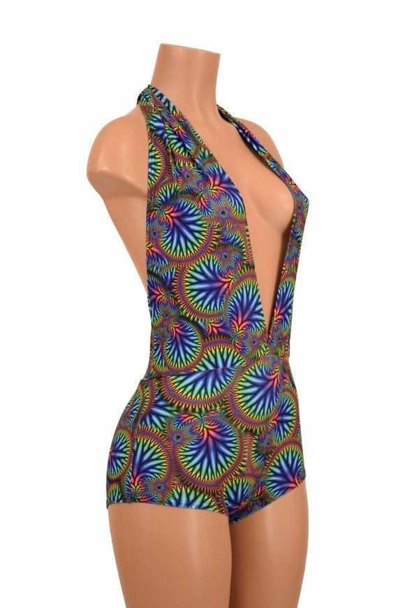 "Josie" Romper in Radioactive - Coquetry Clothing