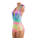Josie Romper in Spectrum Holographic - Coquetry Clothing