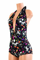 "Josie" Romper in Unicorns & Rainbows - Coquetry Clothing
