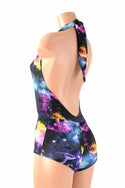"Josie" Romper in UV Glow Galaxy - 3