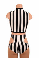 Keyhole Crop Top & Hipnotic Shorts Set - Coquetry Clothing