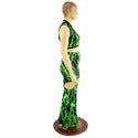 Keyhole Top and Garter Style Solar Flares Set - 5