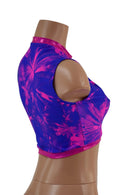 Keyhole Top in Radiant Rainforest - Coquetry Clothing