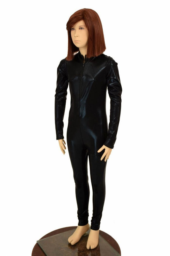 Kids Black Mystique "Stella" Catsuit - Coquetry Clothing