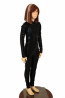 Kids Black Mystique "Stella" Catsuit - Coquetry Clothing