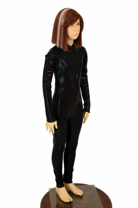 Kids Black Mystique "Stella" Catsuit - Coquetry Clothing