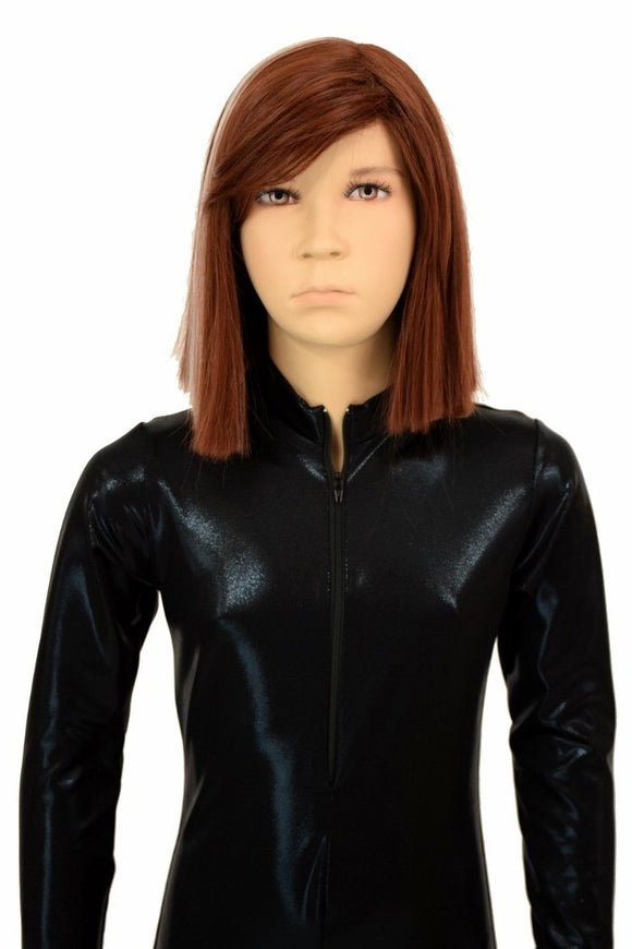 Kids Black Mystique "Stella" Catsuit - Coquetry Clothing