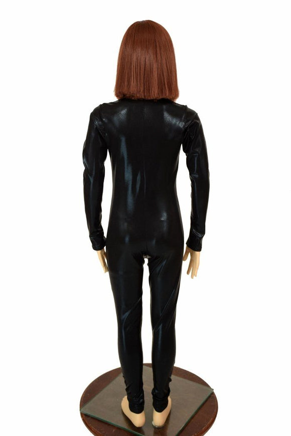 Kids Black Mystique "Stella" Catsuit - Coquetry Clothing