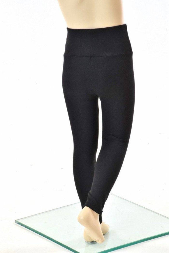 Kids Black Zen Leggings - Coquetry Clothing