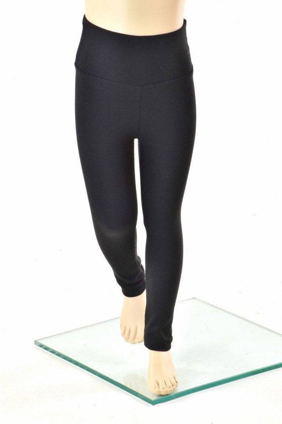 Kids Black Zen Leggings - Coquetry Clothing