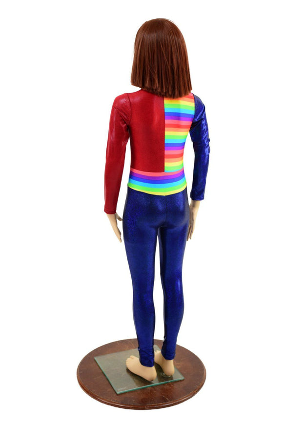 Kids Color Blocked Stella Catsuit - Coquetry Clothing