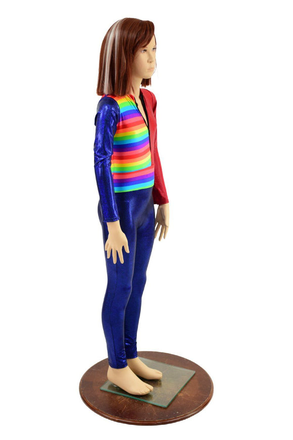 Kids Color Blocked Stella Catsuit - Coquetry Clothing