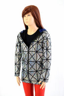 Kids Cracked Tile Long Sleeve Jacket - Coquetry Clothing