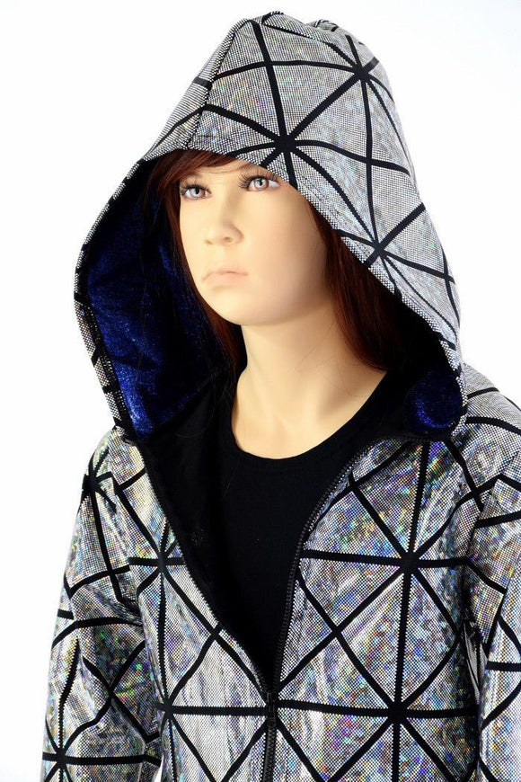 Kids Cracked Tile Long Sleeve Jacket - Coquetry Clothing