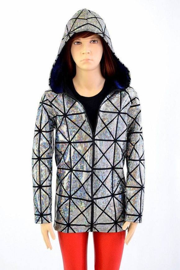 Kids Cracked Tile Long Sleeve Jacket - Coquetry Clothing