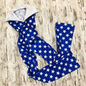 Kids Disco Collar Boot Cut Catsuit - 8