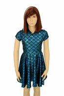 Kids Dragon Hoodie Skater Dress - Coquetry Clothing