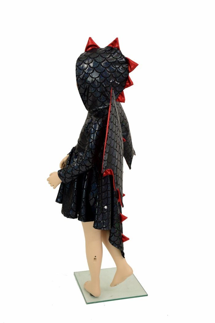 Kids Dragon Tail Skater Dress (+Dragon Wings!)
