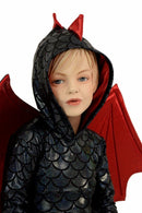 Kids Dragon Tail Skater Dress (+Dragon Wings!) - Coquetry Clothing