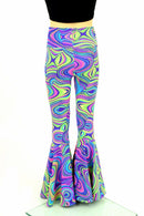 Kids Glow Worm Bell Bottom Flares - Coquetry Clothing