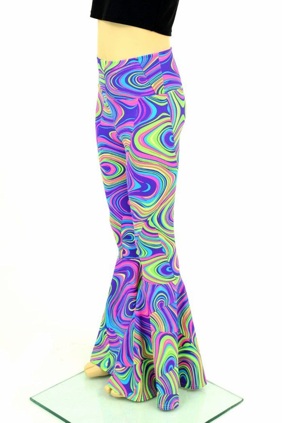 Kids Glow Worm Bell Bottom Flares - Coquetry Clothing