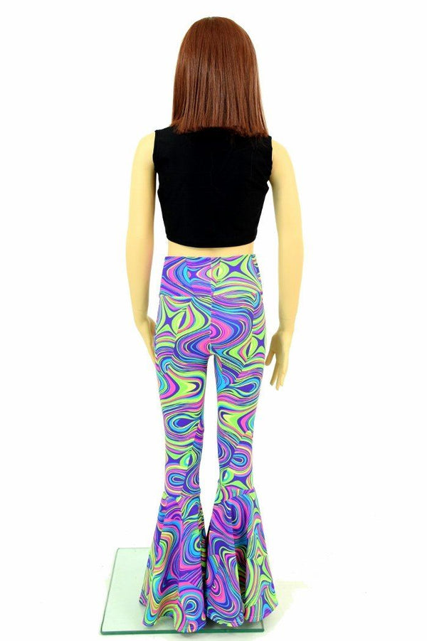 Kids Glow Worm Bell Bottom Flares - 3