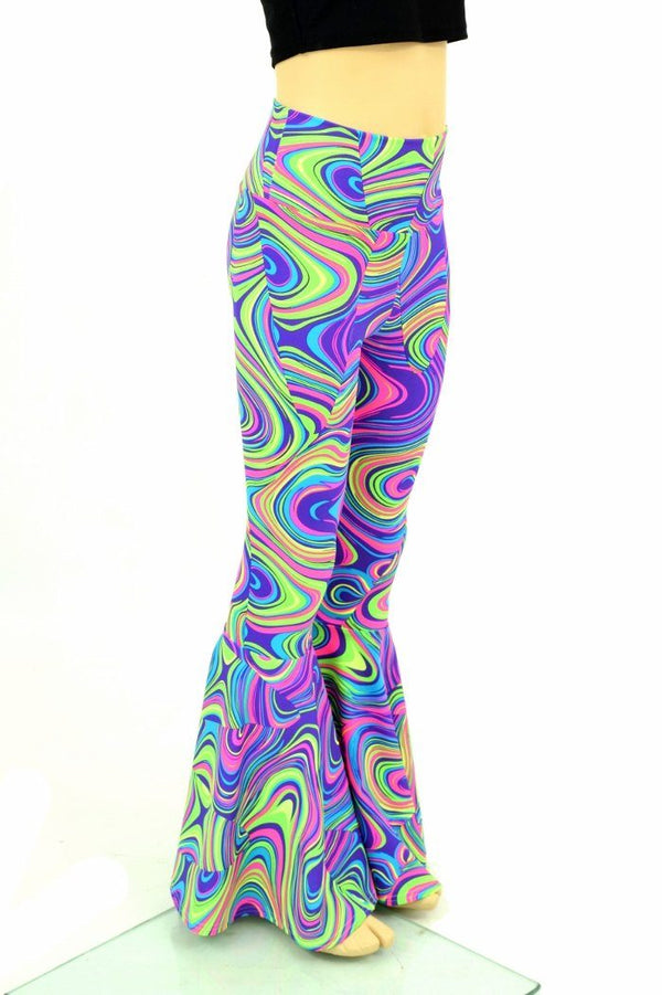 Kids Glow Worm Bell Bottom Flares - 7