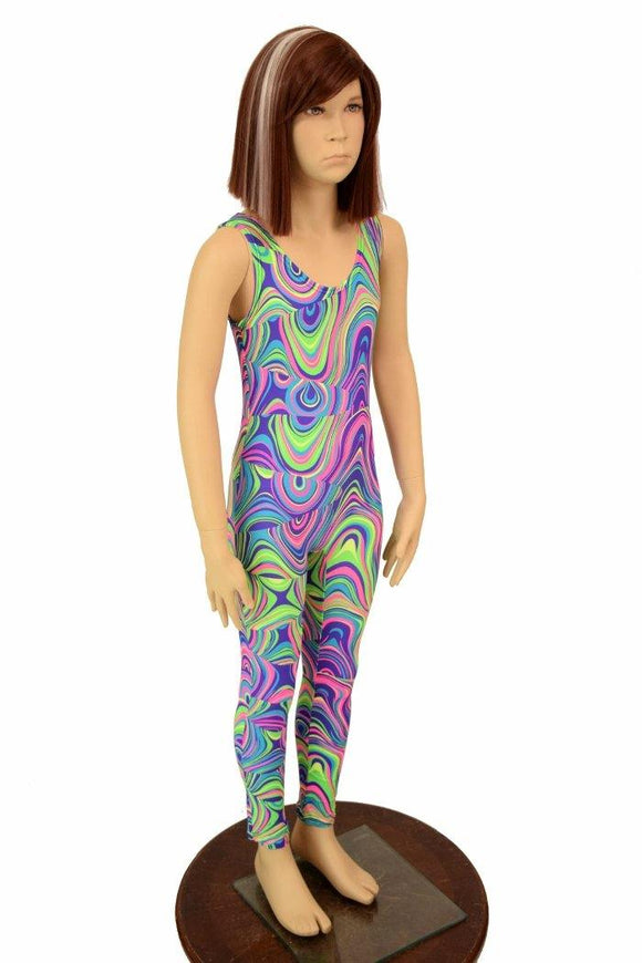 Kids Glow Worm Catsuit - Coquetry Clothing