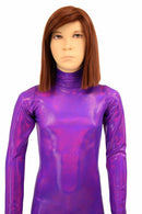Kids Grape Turtleneck Catsuit - Coquetry Clothing
