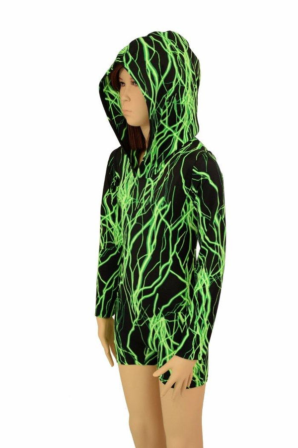 Kids Long Sleeve Hooded Romper - 9