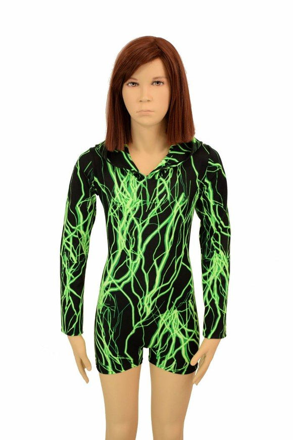 Kids Long Sleeve Hooded Romper - Coquetry Clothing