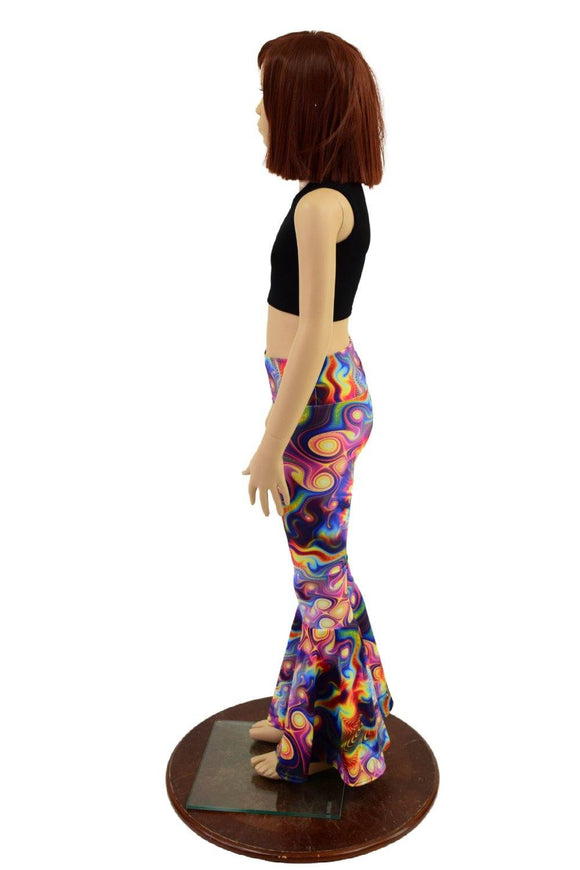 Kids Meteorite Bell Bottom Flares - Coquetry Clothing