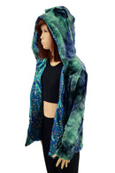 Kids Minky Cat Ear Jacket - Coquetry Clothing