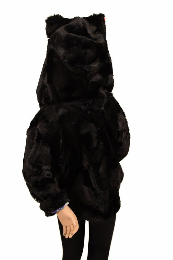 Kids Minky Cat Ear Jacket - 6