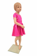 Kids Pink Skater Dress - Coquetry Clothing