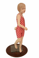 Kids Polka Dot Romper - Coquetry Clothing