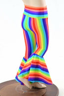 Kids Rainbow Bell Bottom Flares - Coquetry Clothing