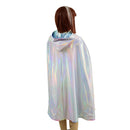 Kids Reversible Holographic Hooded Cape - Coquetry Clothing