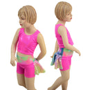 Kids Ruffle Rump Shorts & Crop Top Set - Coquetry Clothing