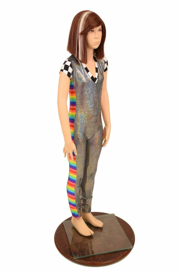 Kids Side Panel Catsuit - 3