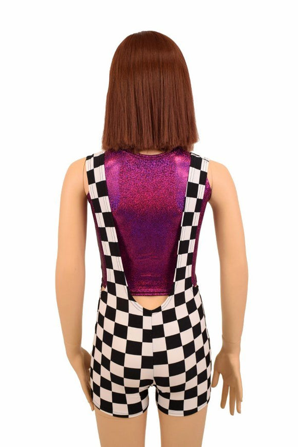 Kids Suspender Romper - Coquetry Clothing