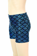 Kids Turquoise Mermaid Shorts - Coquetry Clothing