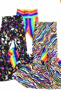 Kids Unicorns & Rainbows Bell Bottom Flares - 6