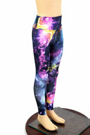 Kids UV Glow Galaxy Leggings - Coquetry Clothing