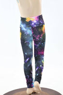 Kids UV Glow Galaxy Leggings - Coquetry Clothing