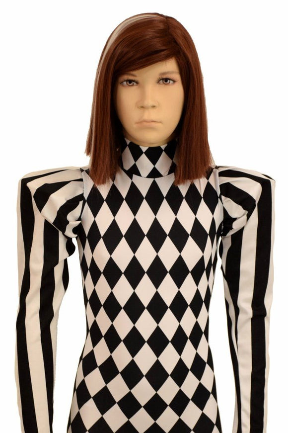 Kids Victoria Puffed Sleeve Catsuit - Coquetry Clothing