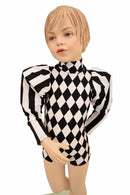 Kids Victoria Puffed Sleeve Romper - Coquetry Clothing