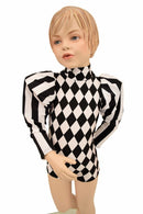 Kids Victoria Puffed Sleeve Romper - Coquetry Clothing