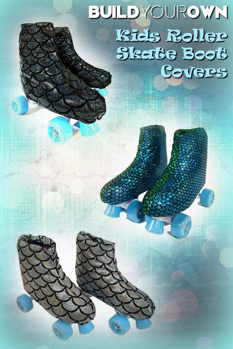 Build Your Own Kids Roller Skate Boot Covers - Coquetry Clothing