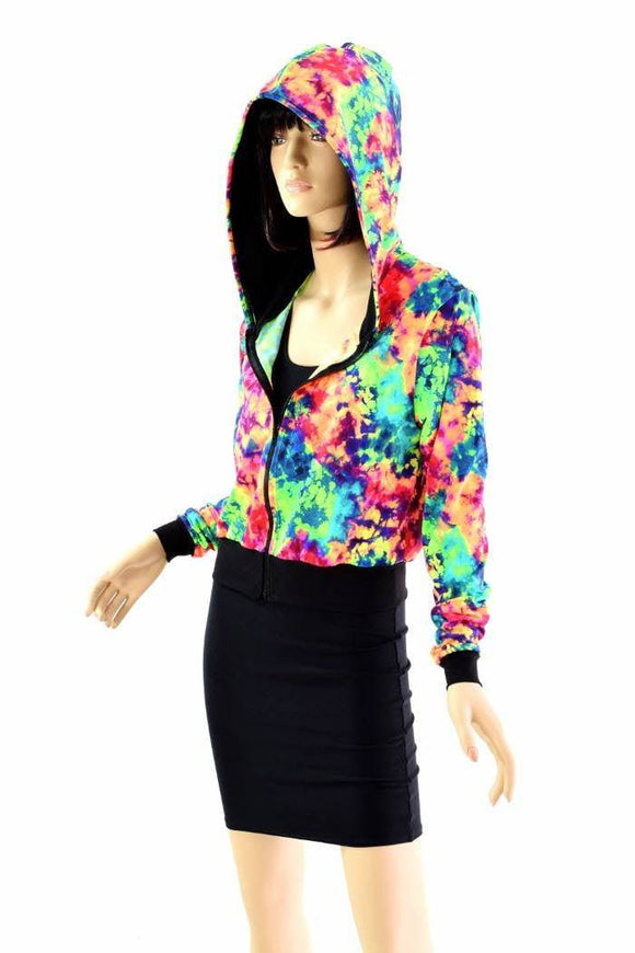 "Kimberly" Jacket in Acid Splash - Coquetry Clothing
